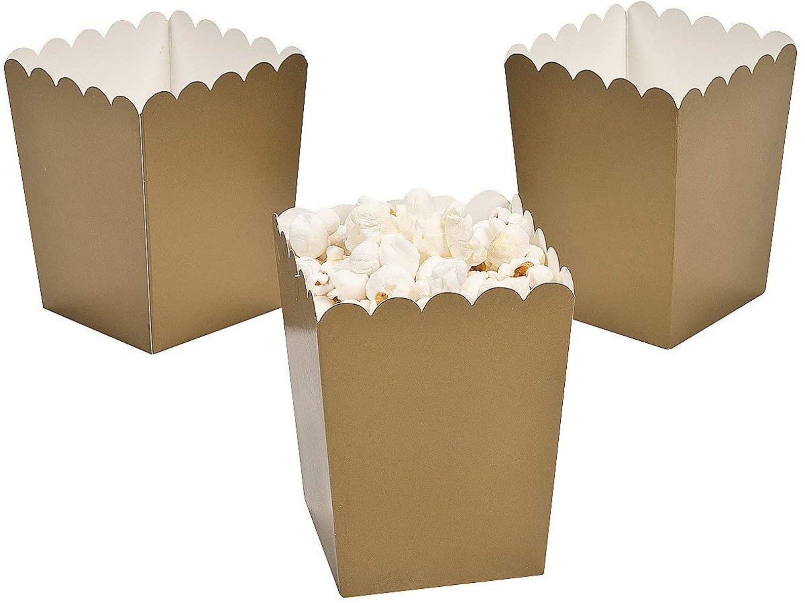 Mini Popcorn Box Template 3x2x3.25 Die Cut Movie Party - Etsy
