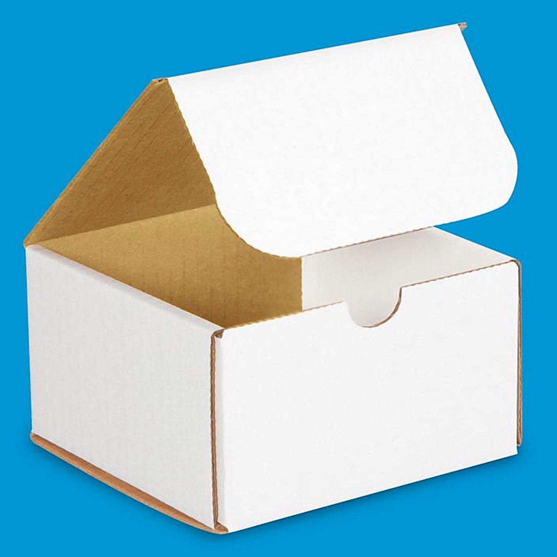 Mailer Box Template 5x5x3inch 127x127x76mm PDF to Print SVG Etsy