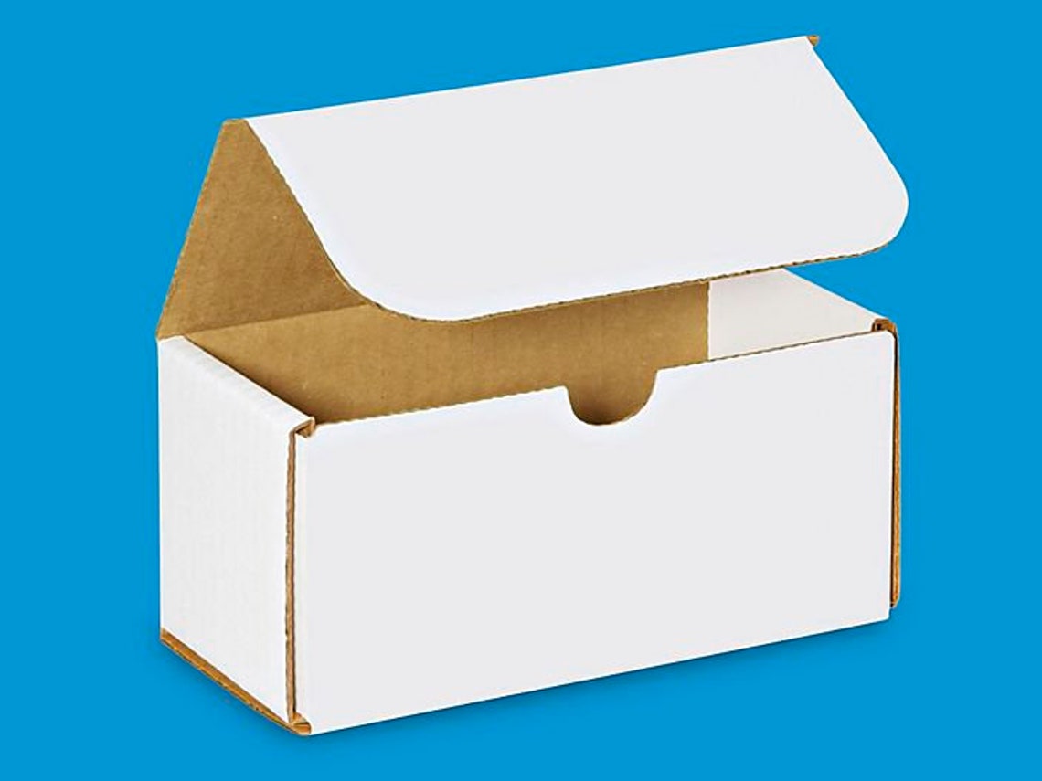 Mailer Box Template 6x3x3inch 152x76x76mm PDF to Print SVG Etsy