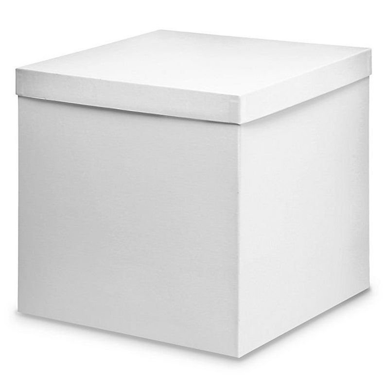 Box with lid template 12x12x12 254x254x254mm Favor Box Etsy