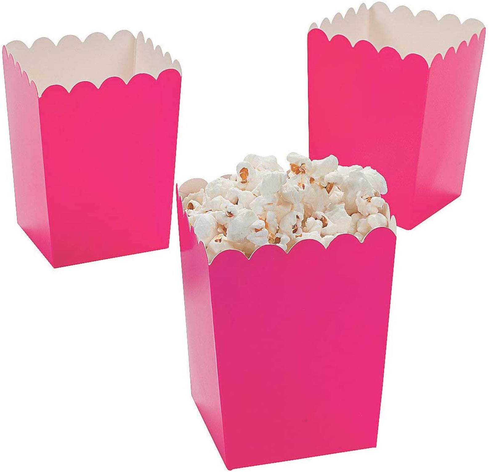 Mini Popcorn Box Template 3x2x3.25 Die Cut Movie Party - Etsy