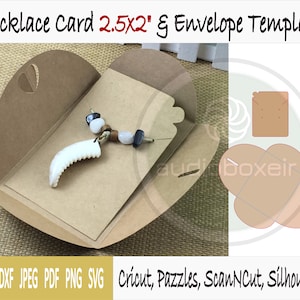 Molde de cartão para colar com envelope (2,5"x2") #2