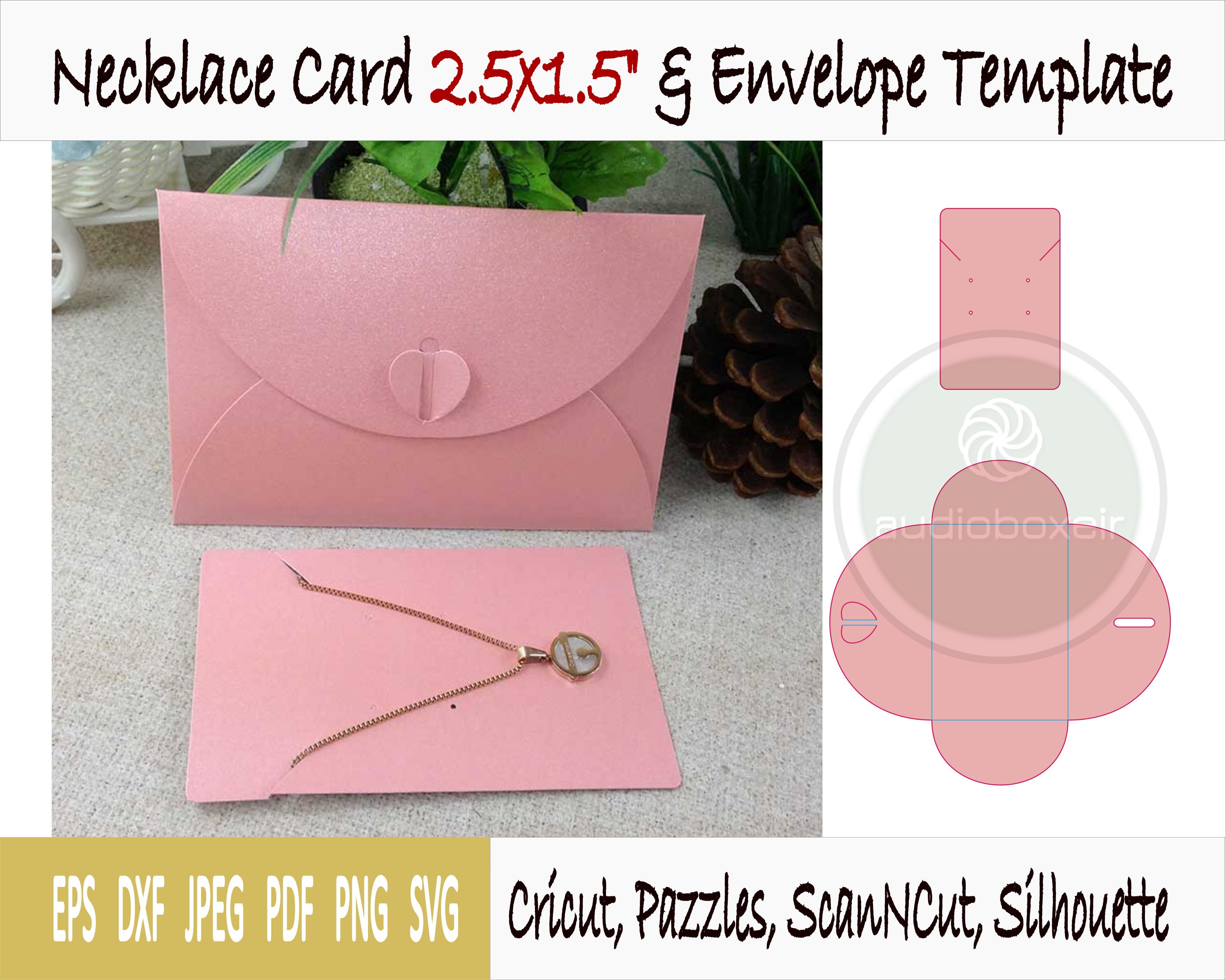 Jewelry Card Holder Templates,earrings Card Holder Template,jewelry  Template Card,jewellery Card SVG,PNG, Dxf,pdf Cricut, Silhouette Studio 