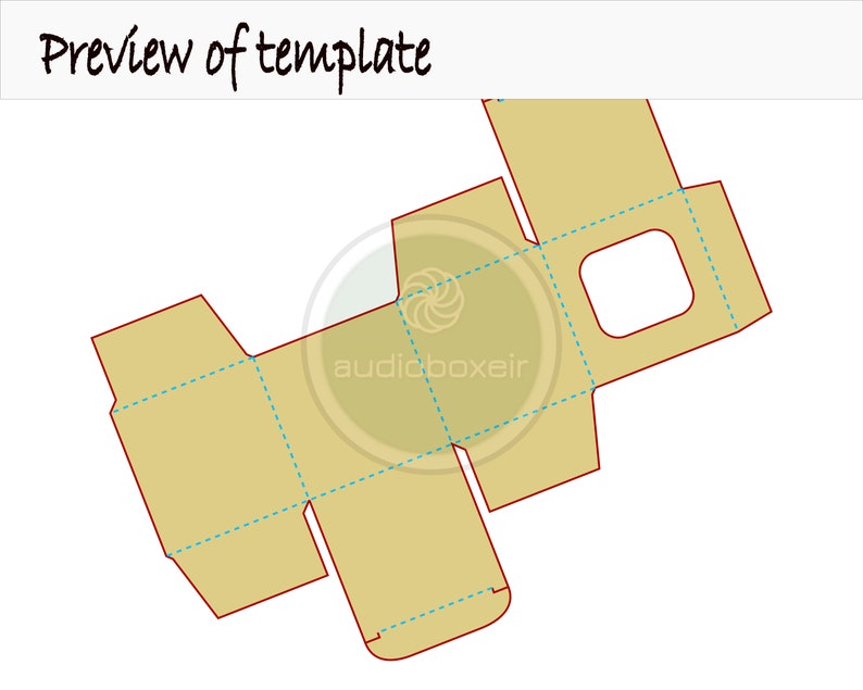 Votive Candle Box Template 1.5x1.5x1.5 Vector PDF SVG Etsy