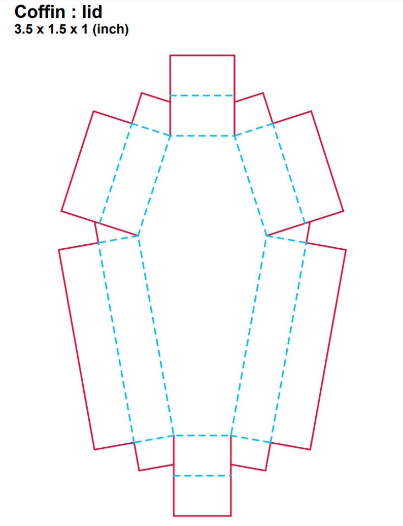 Printable Coffin Template