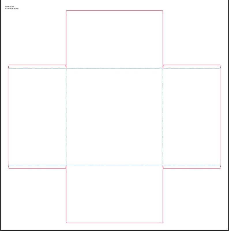 Printable Box Template With Lid Printable Free Templates