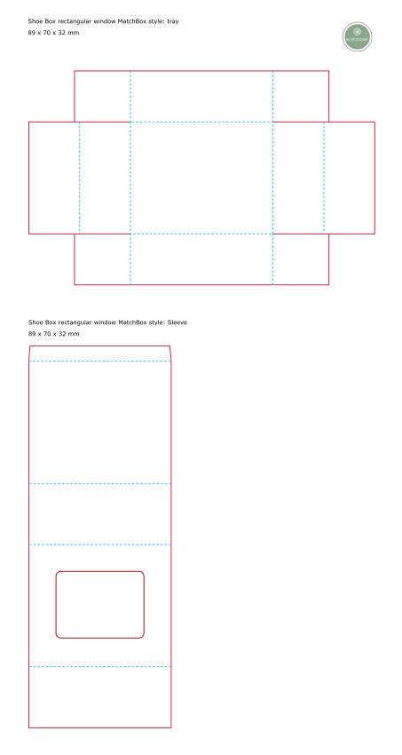Soap box template 3.5x2.75x1.25inch /89x70x32mm matchbox | Etsy