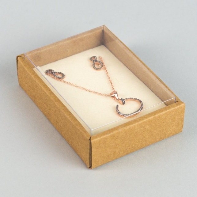 Jewelry Box Clear Lid Template 2.25x3.25x0.875 Earring Etsy