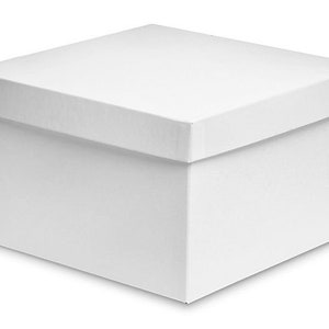 Template of box with lid 10x10x6 image 5