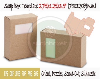 Soap Box Template, Soap Box Packaging, DIY, Custom, Png, Canva, Svg,  Cricut, Printable, BLANK Template, Instant Download 