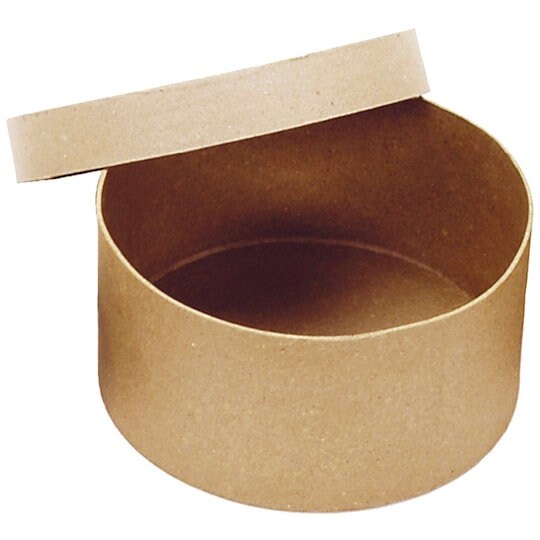 Template of Box for Round Hat 12x8x2 -  Norway