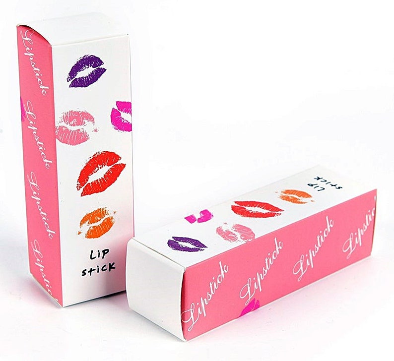 Assortment Lipstick Box Template 10 Size Lip Gloss Balm Etsy