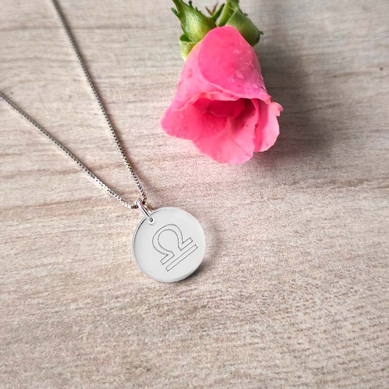 Regalo Personalizzato Segno Zodiacale Ciondolo Zodiacale In Argento Sterling 925 - Per Braccialetti Charm, Con Cristallo, Regalo Natale/Compleanno Charm Braccialetti 10x11 Mm