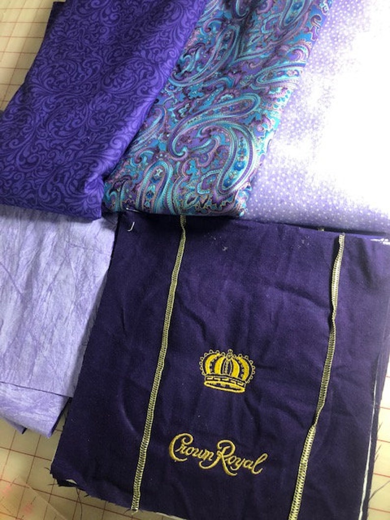 Crown Royal Rag Quilt / Special Order - Etsy