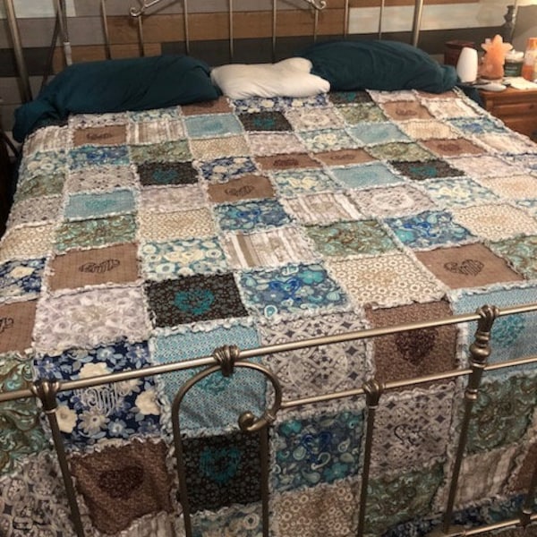 King Size rag quilt / Special Order
