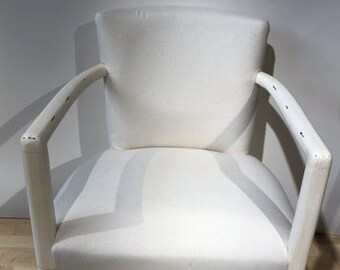 Antique Reupholstered Dining Chair - Etsy