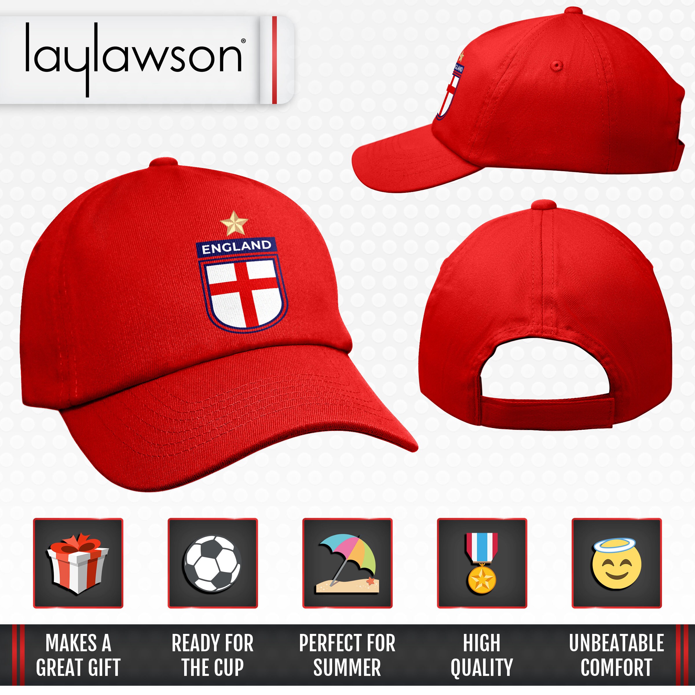 Kids England Football Team Baseball Cap Etsy