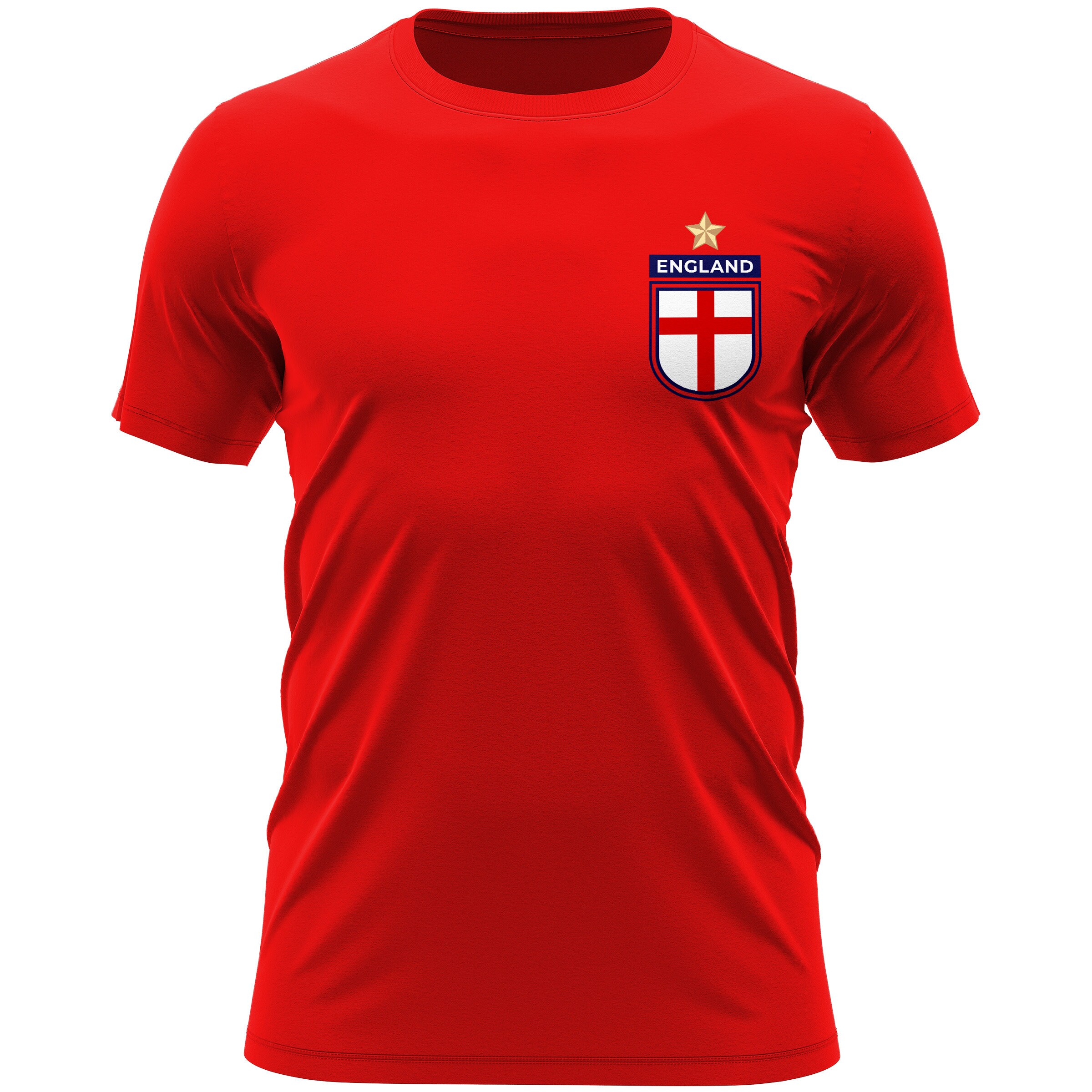 Discover Mens England Football T-Shirt, World Euro Cup