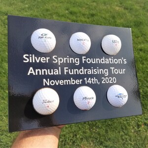 Golf Gifts For Men, Personalized Golf Gifts, Golf Ball Display, Golf Gifts For Women, Groomsmen Gift Golf