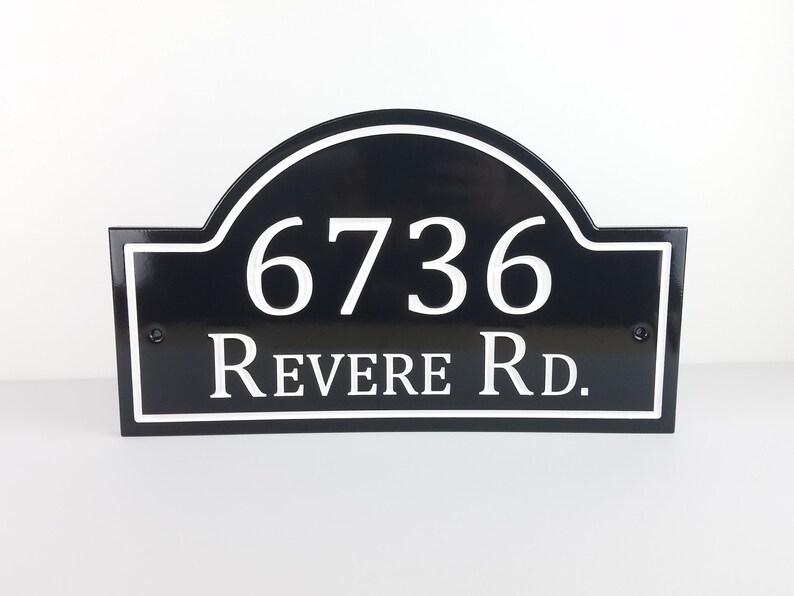 House Numbers House Number Sign House Number Plaque Address Etsy