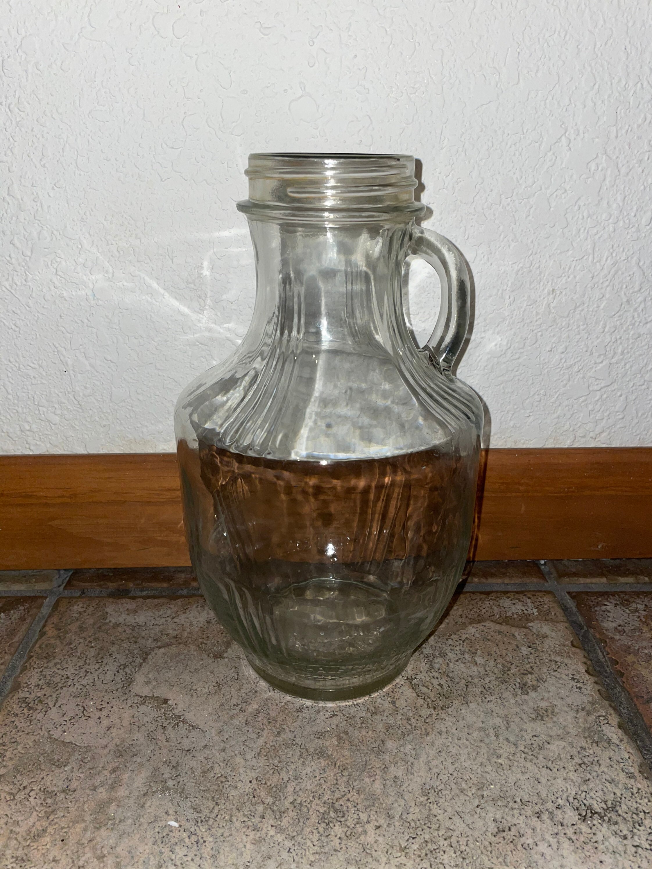 Vintage Speas Pitcher Vinegar Jar With Handle Etsy