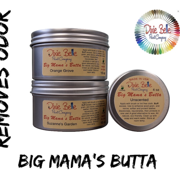 FURNITURE ODOR REMOVER - Big Mama's Butta - Dixie Belle  - Revive Wood