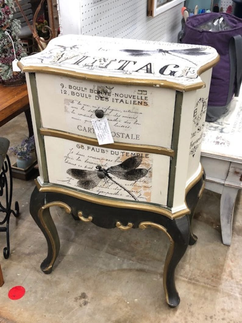 XL Decoupage Paper for Furniture 20 X 30 Vintage Etsy