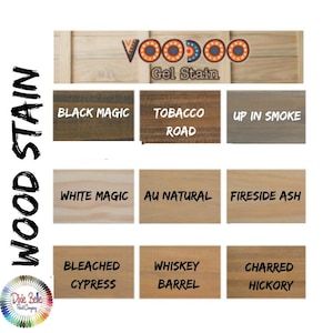 VOODOO Gel Stain - Dixie Belle -  Wood Stain - Water Based Gel Stain