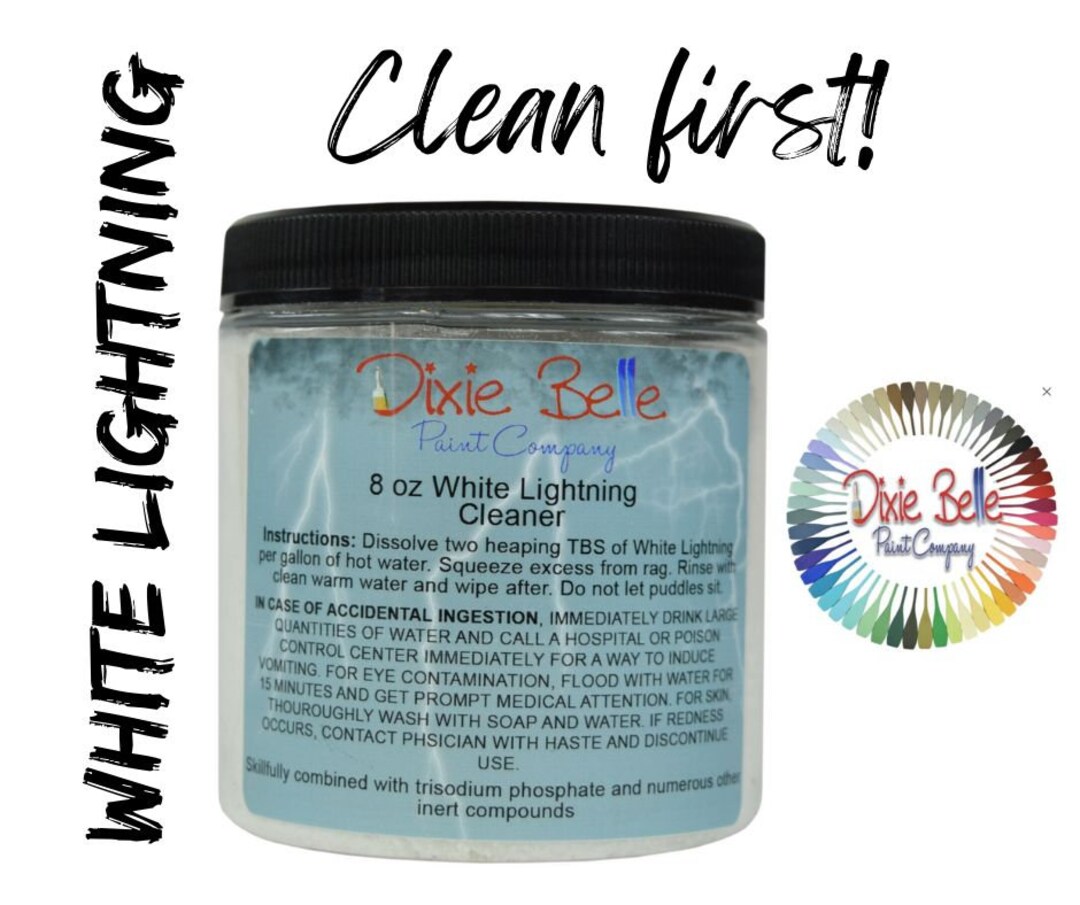WHITE LIGHTNING, Cleaner for Furniture, Removes Dirt and Grime, Dixie