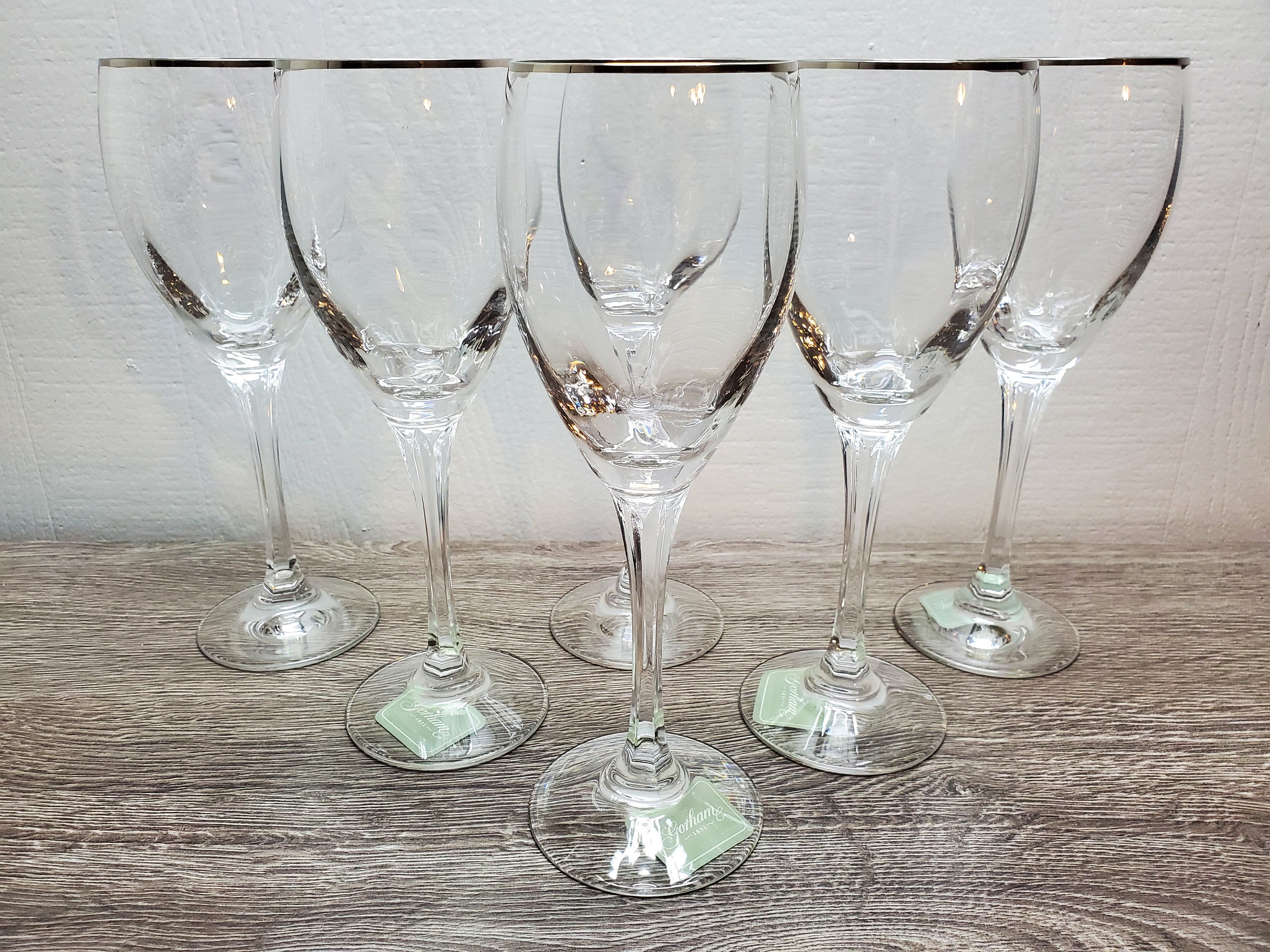 Set of 5 brilliant vintage crystal stemware. – Lillian Grey