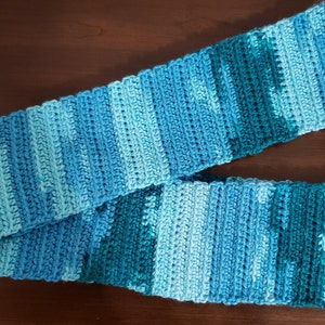 Handmade crochet scarf image 1
