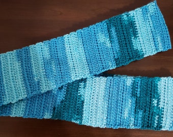 Handmade crochet scarf