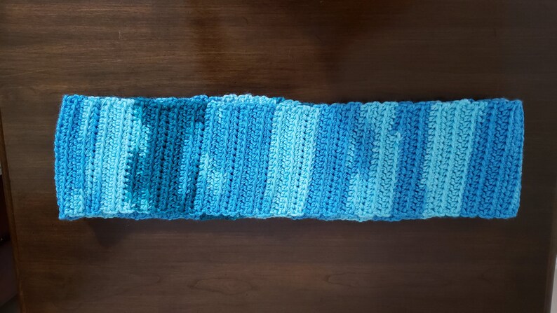 Handmade crochet scarf image 2