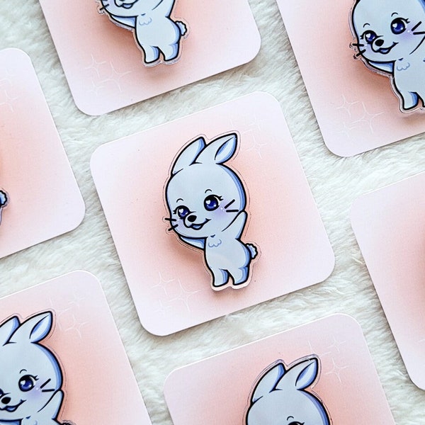 Newjeans Bunny Pin Etsy