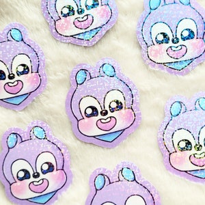 MANG STICKER | Kawaii Bts Jhope Hobi Kpop Fanmade Merch Stickers | Laptop, Journalling, Water Bottle Die Cut Sticker