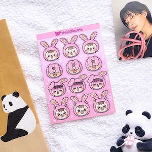 JEONGHAN MINITEEN STICKER Bogen | Siebzehn süße Chibi Charaktere |  Kpop K-Pop Deco, Dekor Journaling Aufkleber