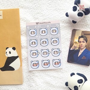 VERNON MINITEEN STICKER Bogen | Siebzehn süße Chibi Charaktere |  Kpop K-Pop Deco, Dekor Journaling Aufkleber