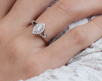 Proposal Marquise Diamond Ring