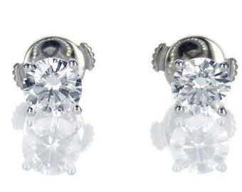 2 Carat Natural Diamond Earring