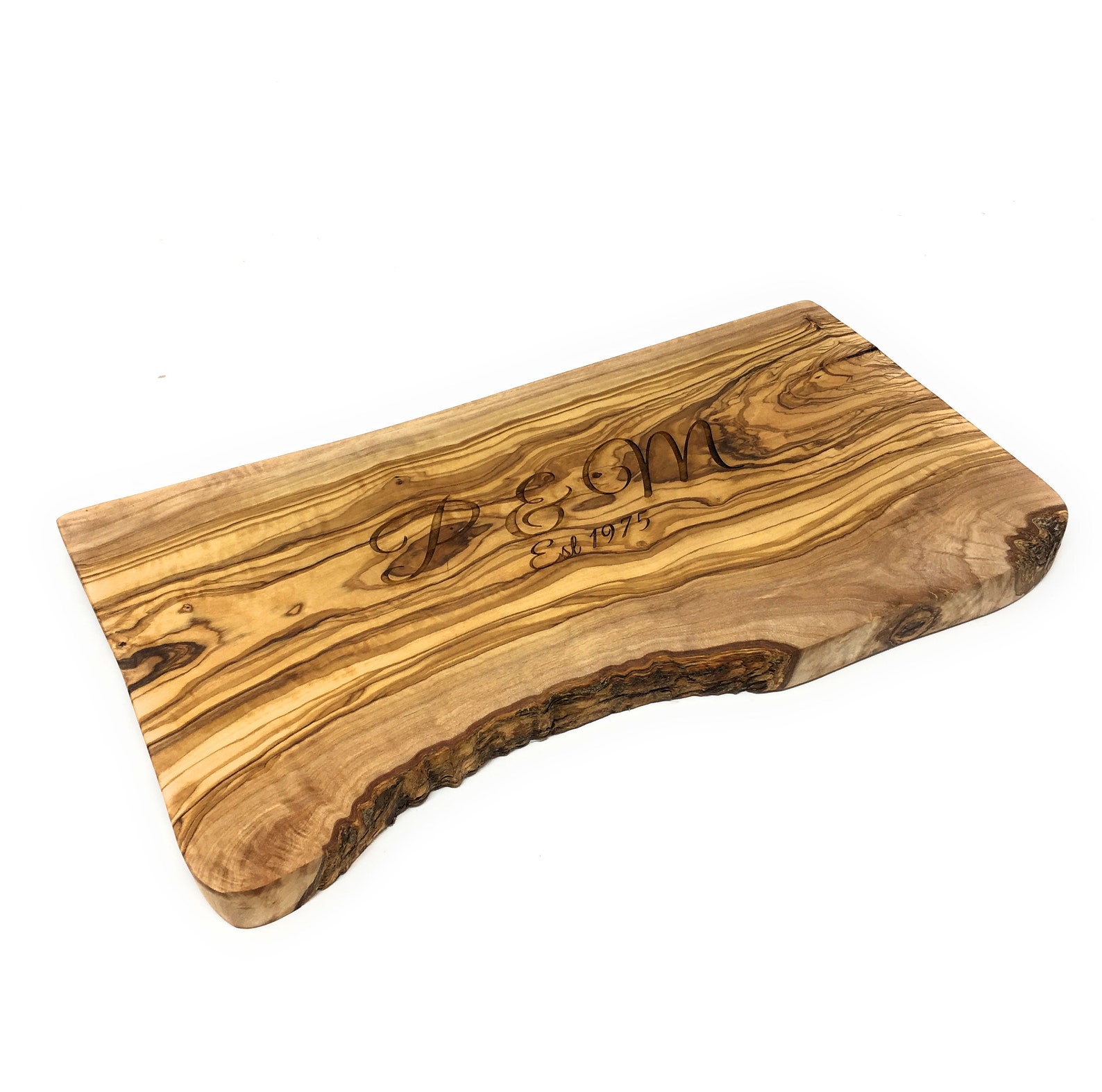 Personalised Olive Wood Rustic 34cm Chopping Board Perfect Etsy UK