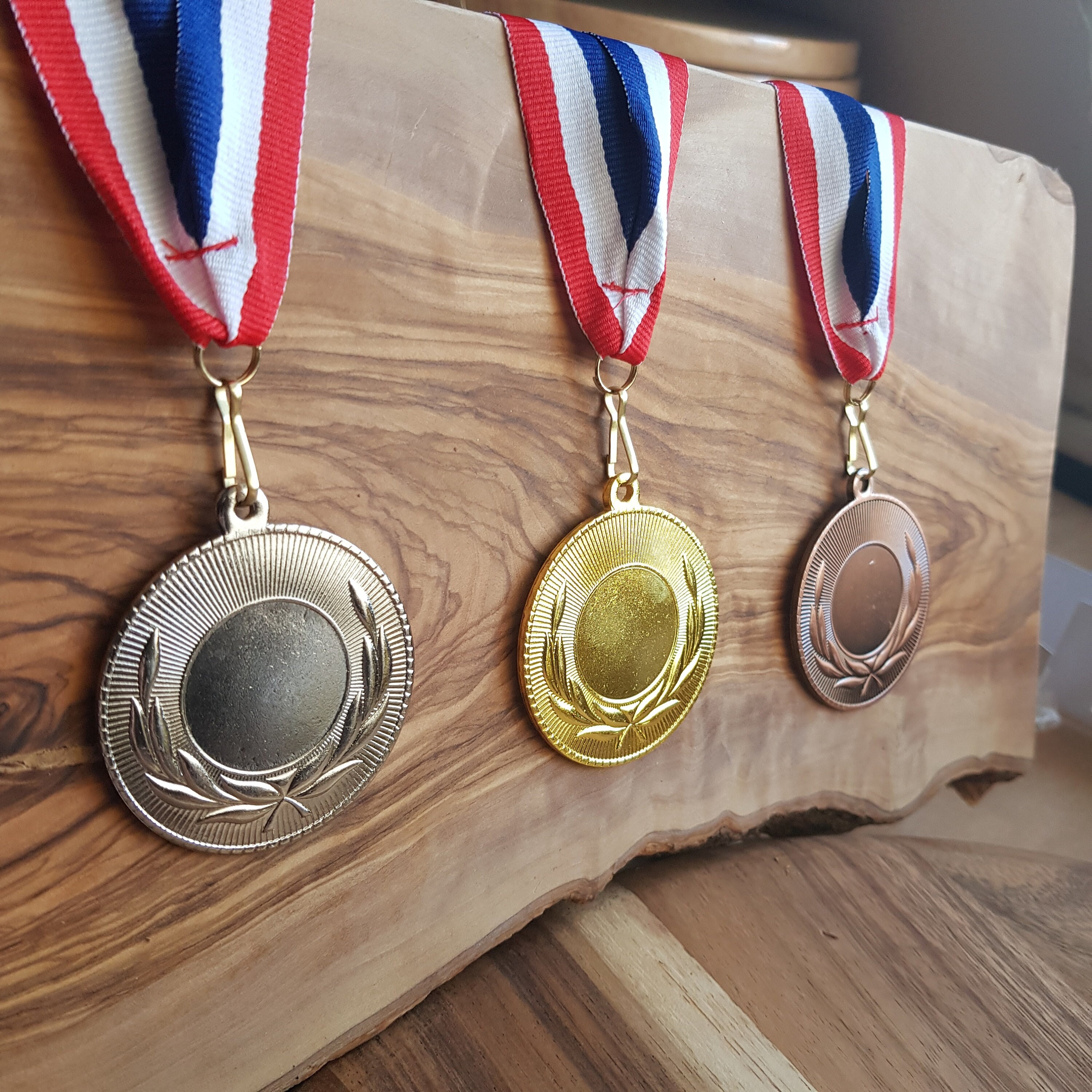 Personalised Medal Any Sport/occasion Gold Medal Silver Etsy UK