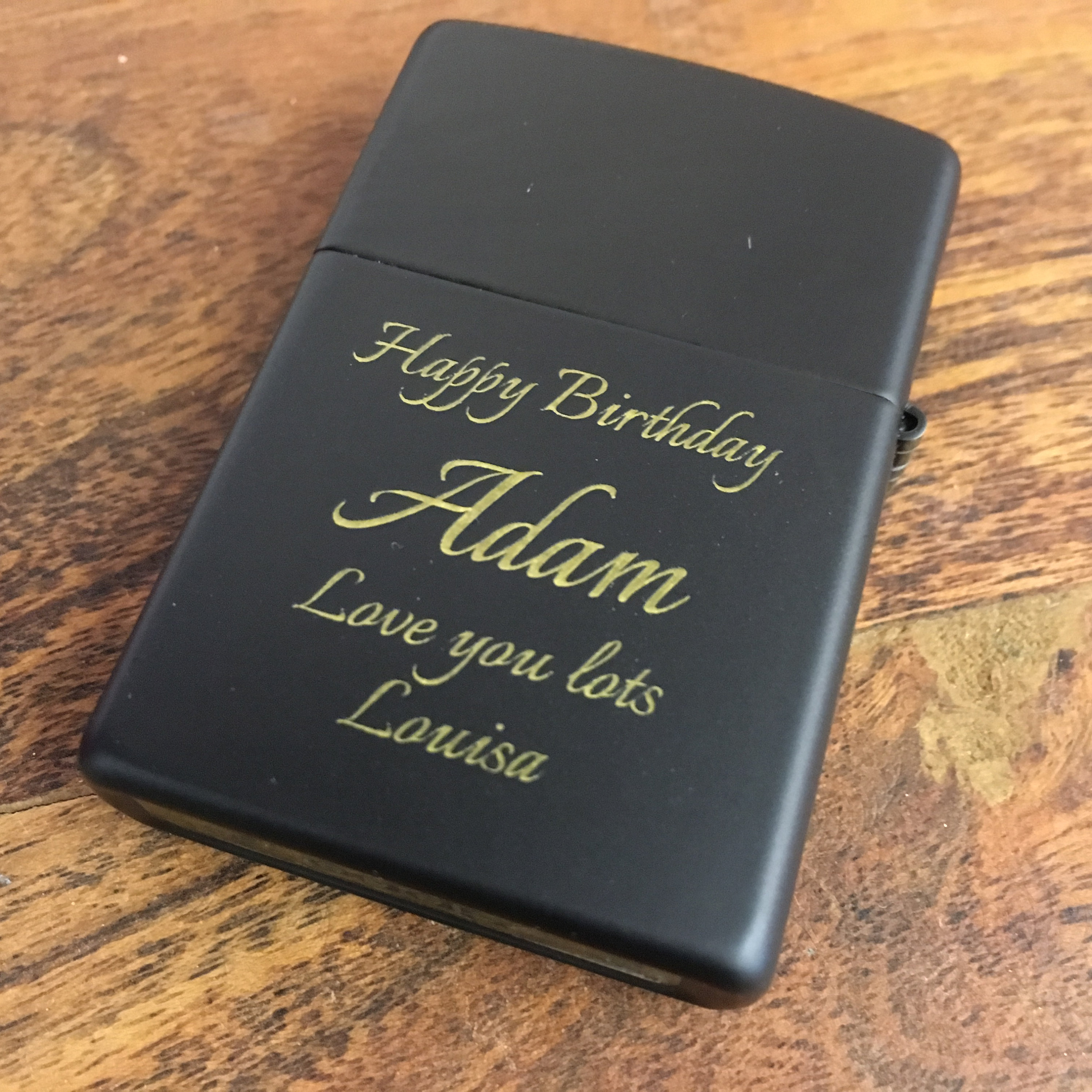 Buy Personalised Colour Matte Zippo Lighters Free Engraving 
