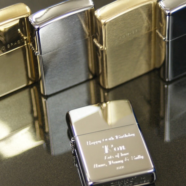 Personalised Lighter Etsy UK