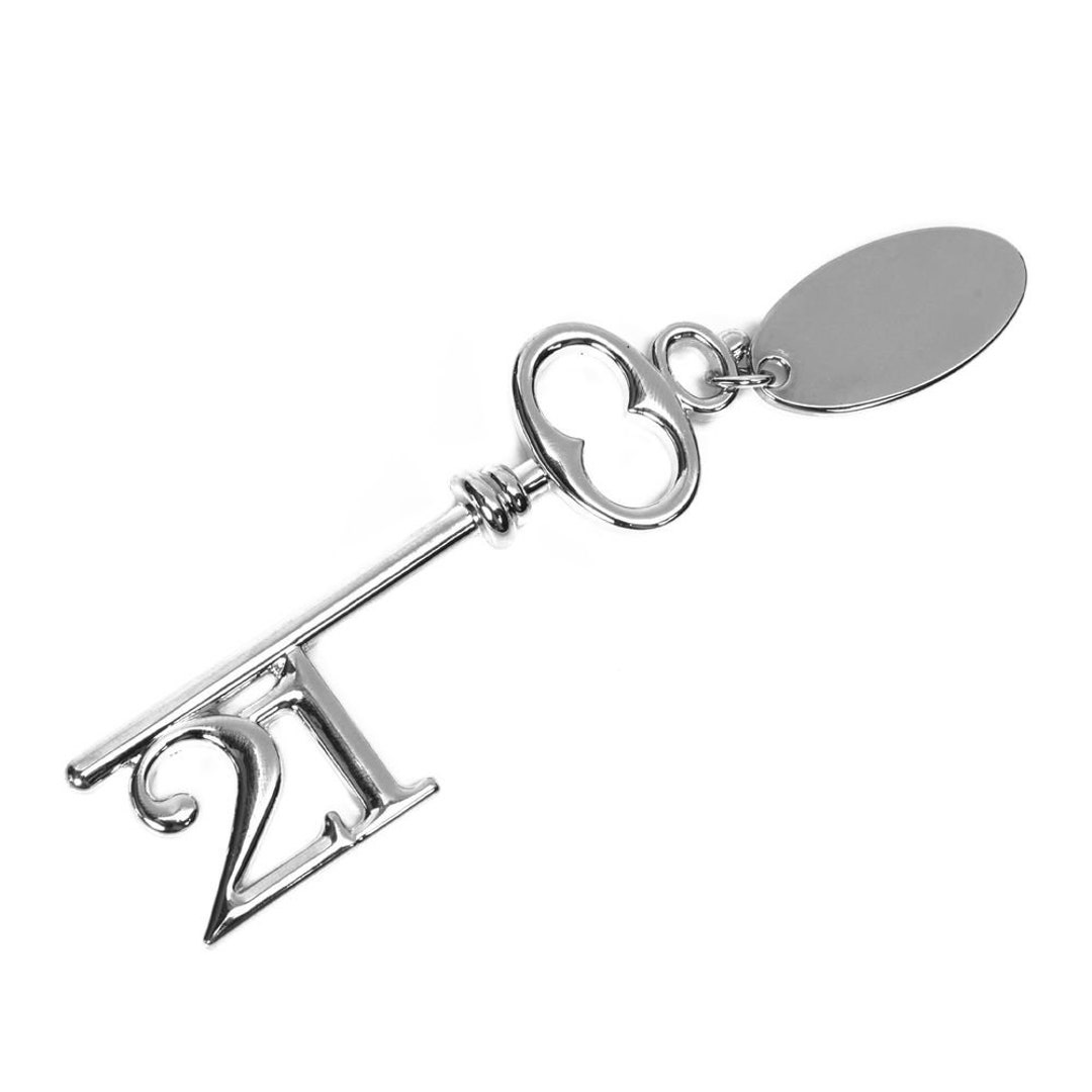 Personalised Luxury 21st Birthday Unisex Milestone Key - Perfect ...