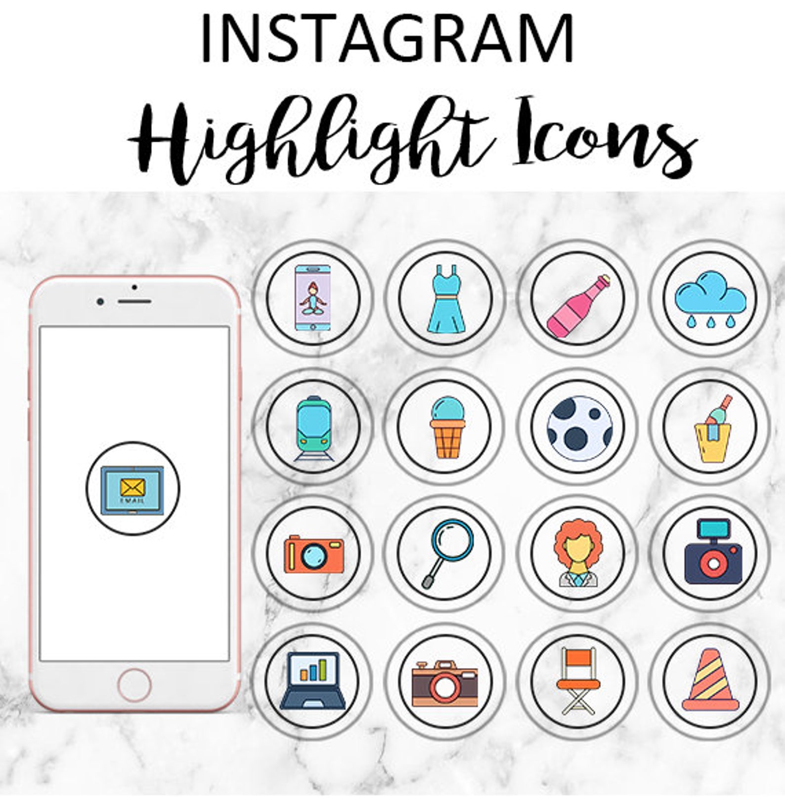Instagram Highlight Icons Instagram Stories Instagram - Etsy UK
