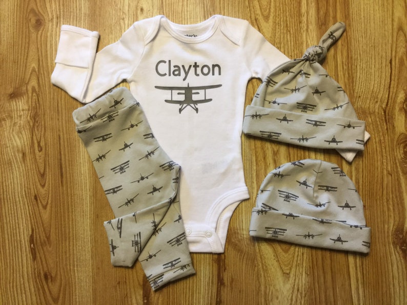baby outfit Baby airplane outfit coming home baby Etsy