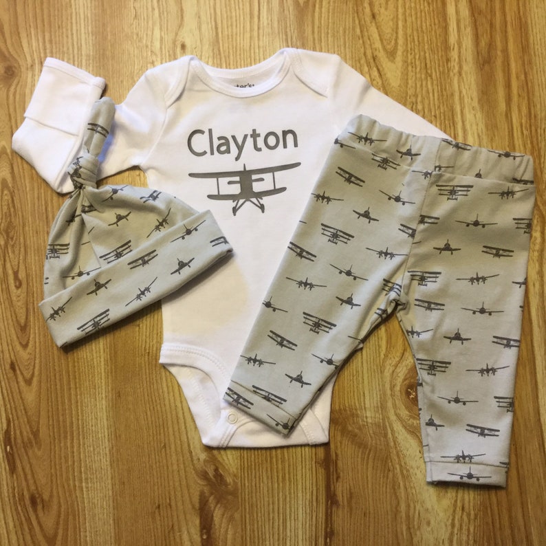 baby outfit Baby airplane outfit coming home baby Etsy
