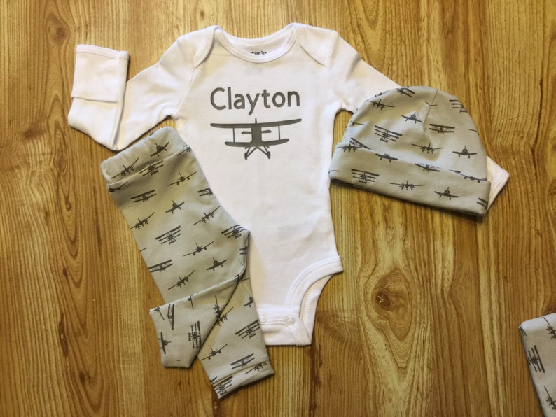 baby outfit Baby airplane outfit coming home baby Etsy