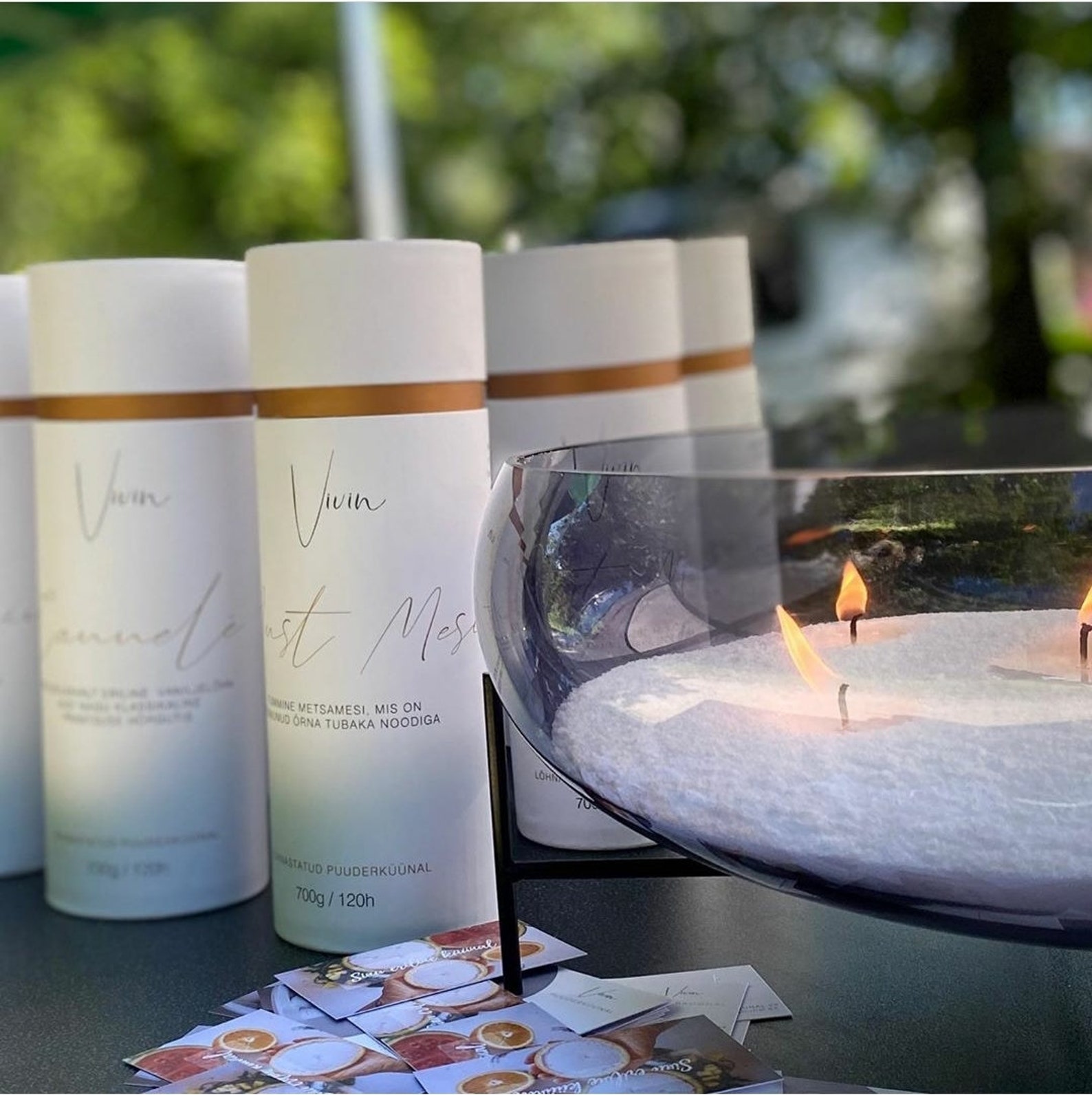 Handmade Powder Candles Unique and first in the world with Etsy