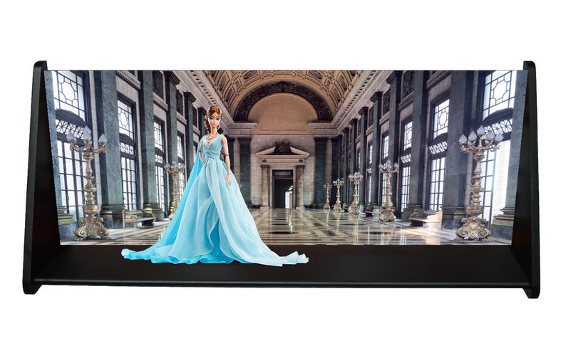 Dolls Display Shelf Fashion Dolls Shelf Plans Toys Storage Etsy